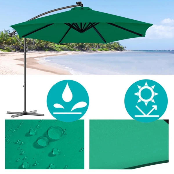 Parasol suspendu 2,7 m vert