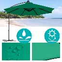 Parasol suspendu 2,7 m vert
