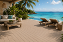 WPC DECKING  DOUBLE COULEUR TS03+TS07