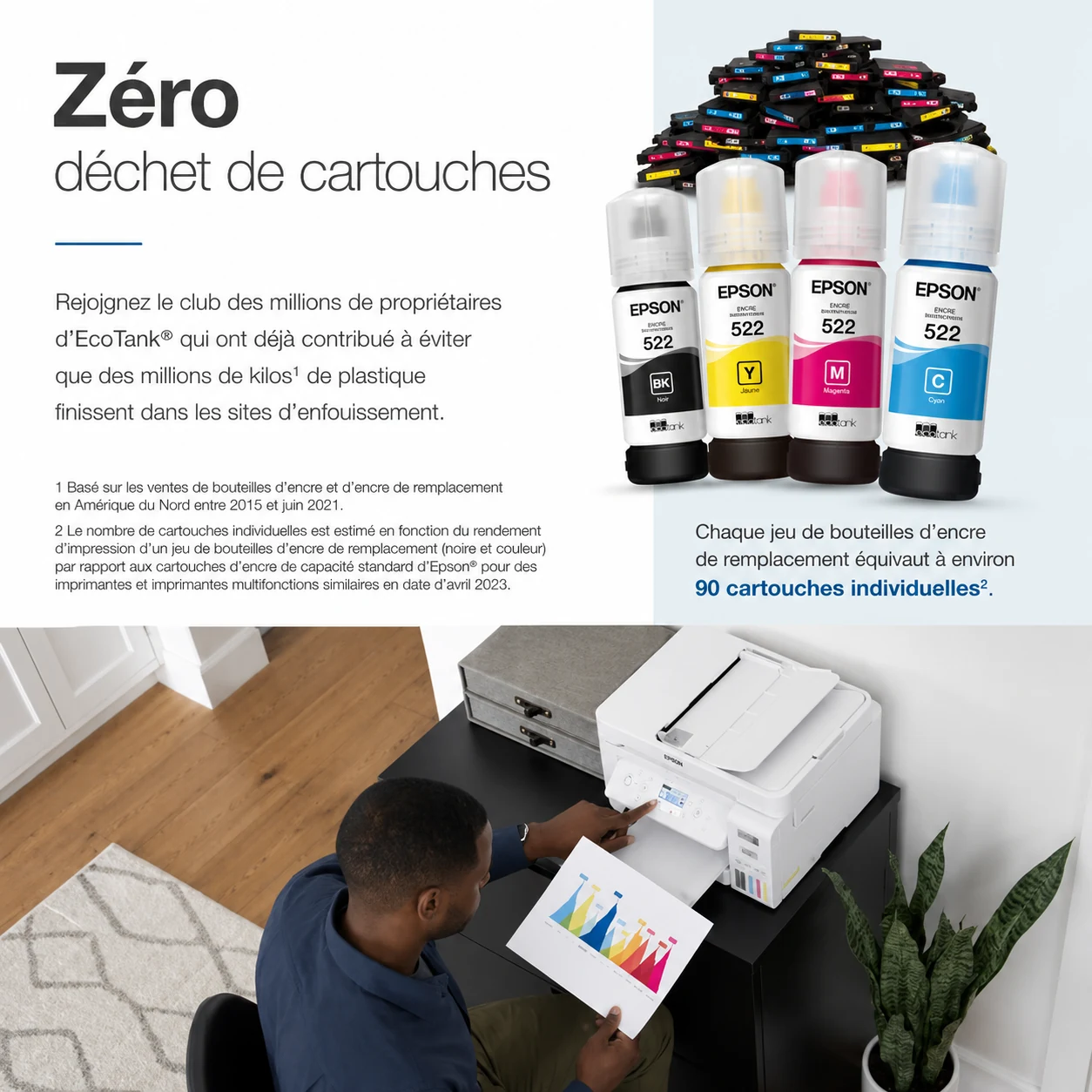 Epson EcoTank ET-4800 Wireless imprimante 