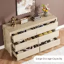 Grande Commode Moderne 6 Tiroirs