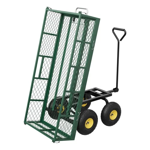 Chariot de Jardin 3-en-1 Charge Lourde 400 kg
