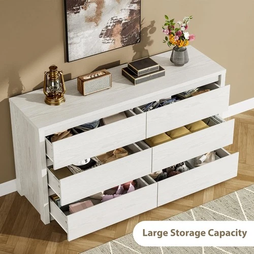 Grande Commode Moderne 6 Tiroirs 