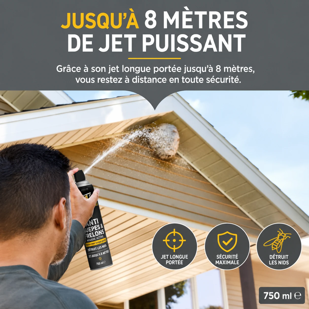 Spray anti-guepe 