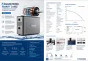 Pompe de citerne INVERTER AQUASTRONG SMART3 750 W, Pression Constante, Debit 5,5 m³/h