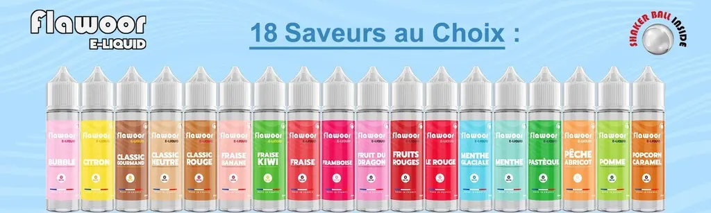 FLAWOOR  50ml - Saveur 