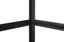 Etagere metal blanc (L120*W50*H180cm)_1