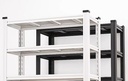 Etagere metal blanc (L120*W50*H180cm)_3