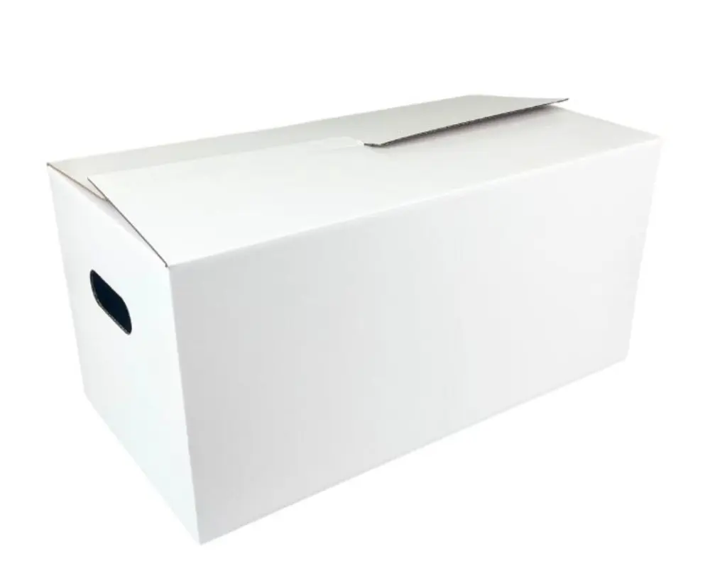[126800] Cartons de déménagement 540 x 285 x 260 mm   Blanc ZEN02