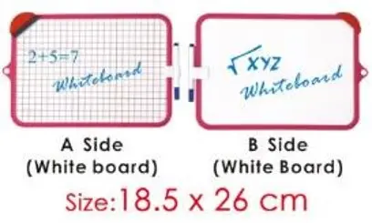 [STA0065-SW2068] Tableau blanc 260x185mm FOSKA