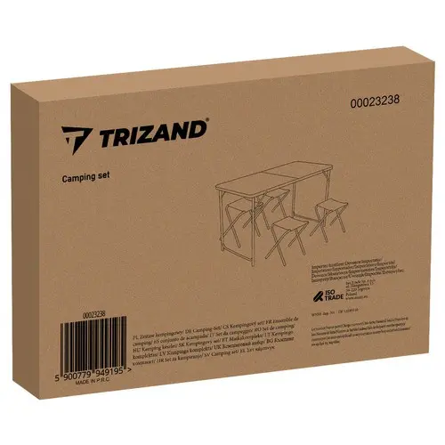 [00023238ZEN04] Trizand 23238 ensemble de camping 