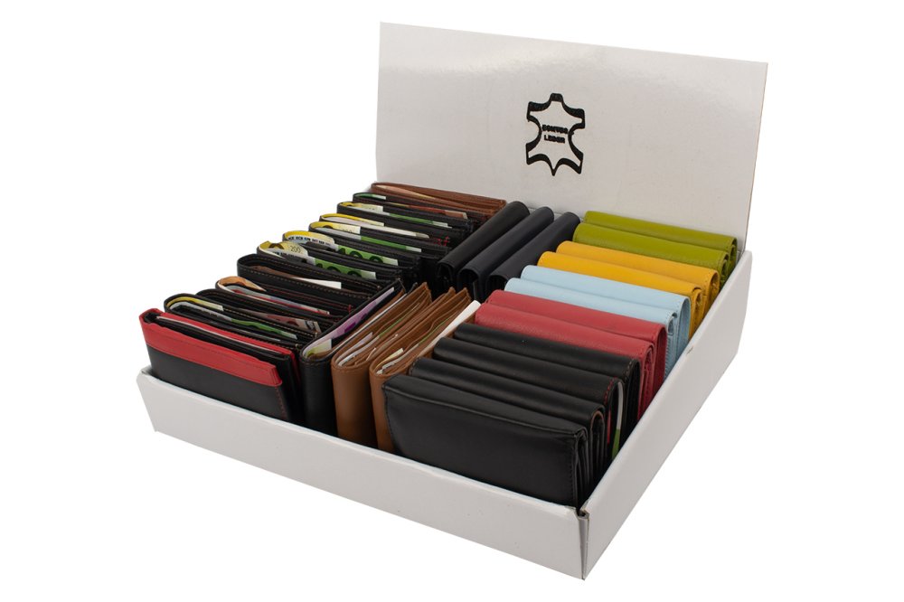 Portefeuilles en cuir  