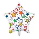 [STARFOILB] Star Party Balloon + Happy Birthday Balloon