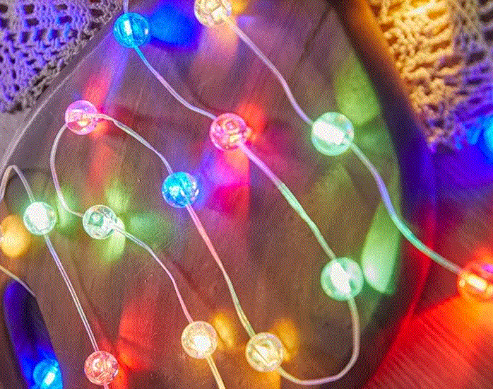Garland Bubbles 22M RGB (Red-Green-Blue) 200LED