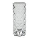 [014434 ZEN01] Crystal rechargeable LED table lamp + remote control
