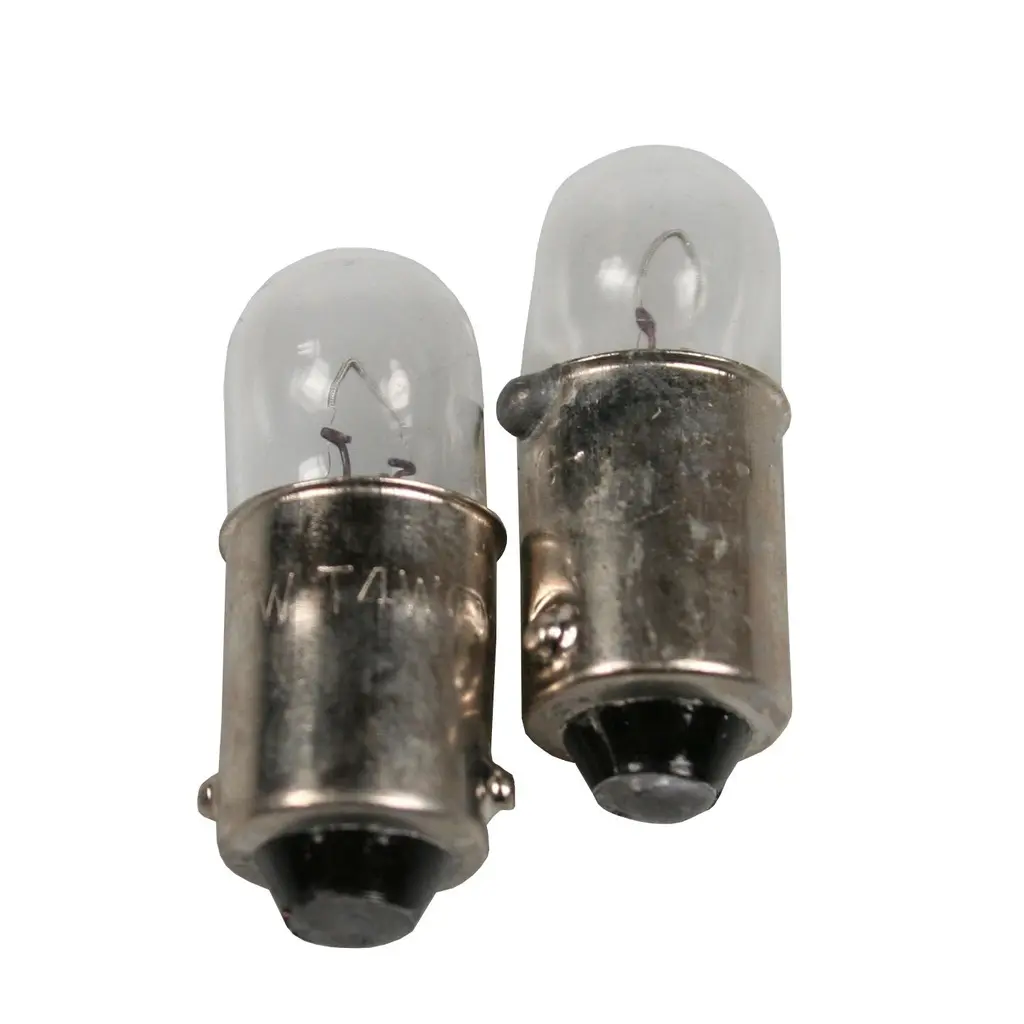 Ampoule de voiture 12V 4W 2 pièces E4 