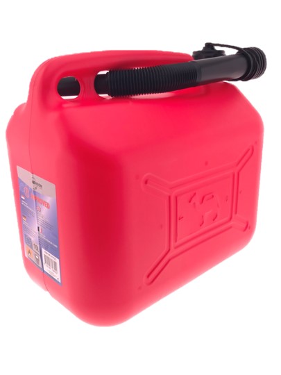 Jerrican 10 litres avec bande de visualisation 