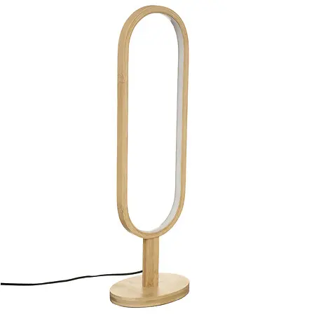 [182493ZEN01] lampe à poser finn naturel h56,5, beige 
