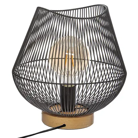[168213ZEN01] jena wire lamp nr h28, black