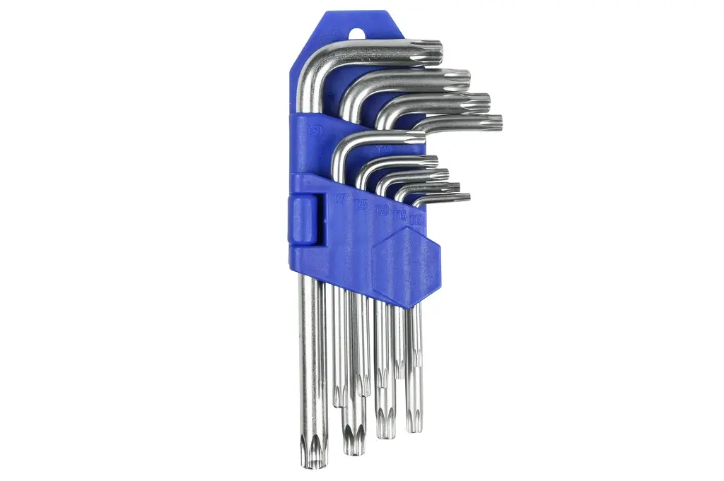 Jeu de cles Torx courtes 9 pièces profi 