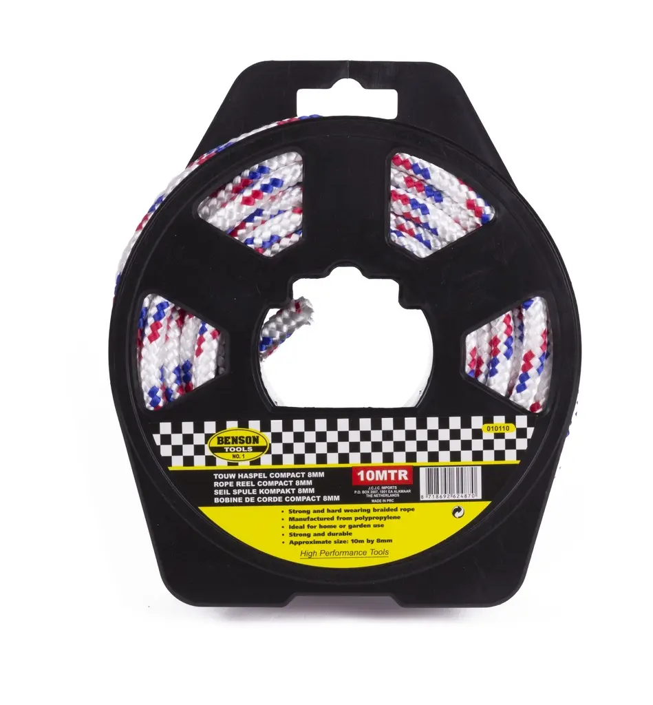 [010110 ZEN01] Enrouleur de corde compact 8 mm x 10 m 