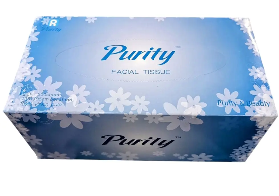 [BEU0076] PURITY MOUCHOIR 2ply 200Feuilles