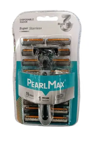 Men's razor + 19 Pearl Max cartridges