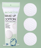 Disques a demaquiller en coton 100pieces MONKIDS