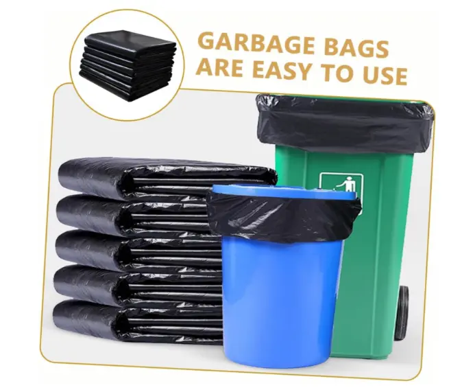 [CLN0001-50] Garbage bags (60l / 15pcs) 62*71cm