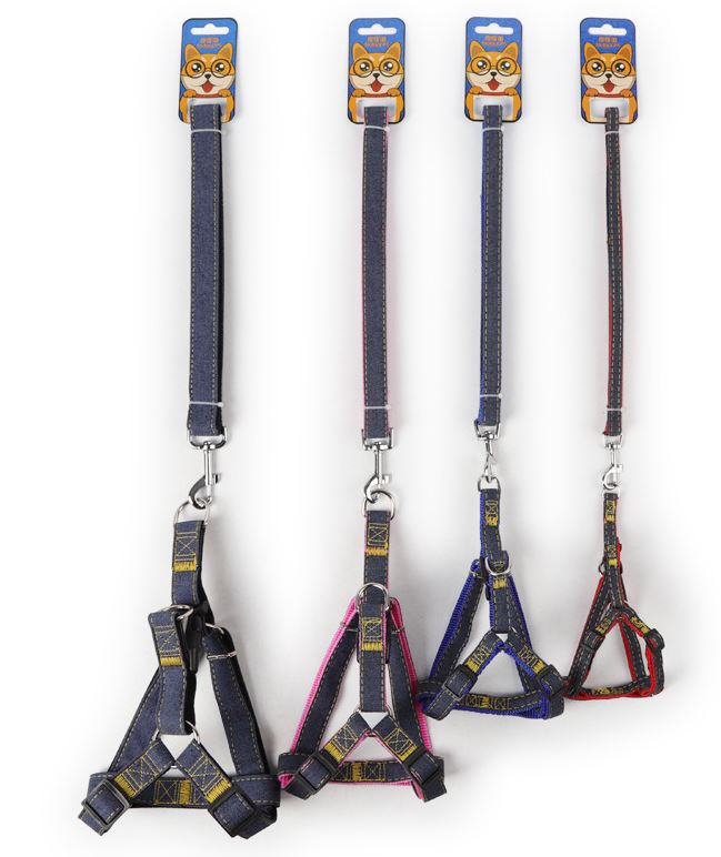 HARNESS and LEASH 1.5cm / 4-7.5Kg