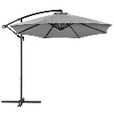 [ZEN07HOP1000812-6] Parasol suspendu 2,8 m, gris