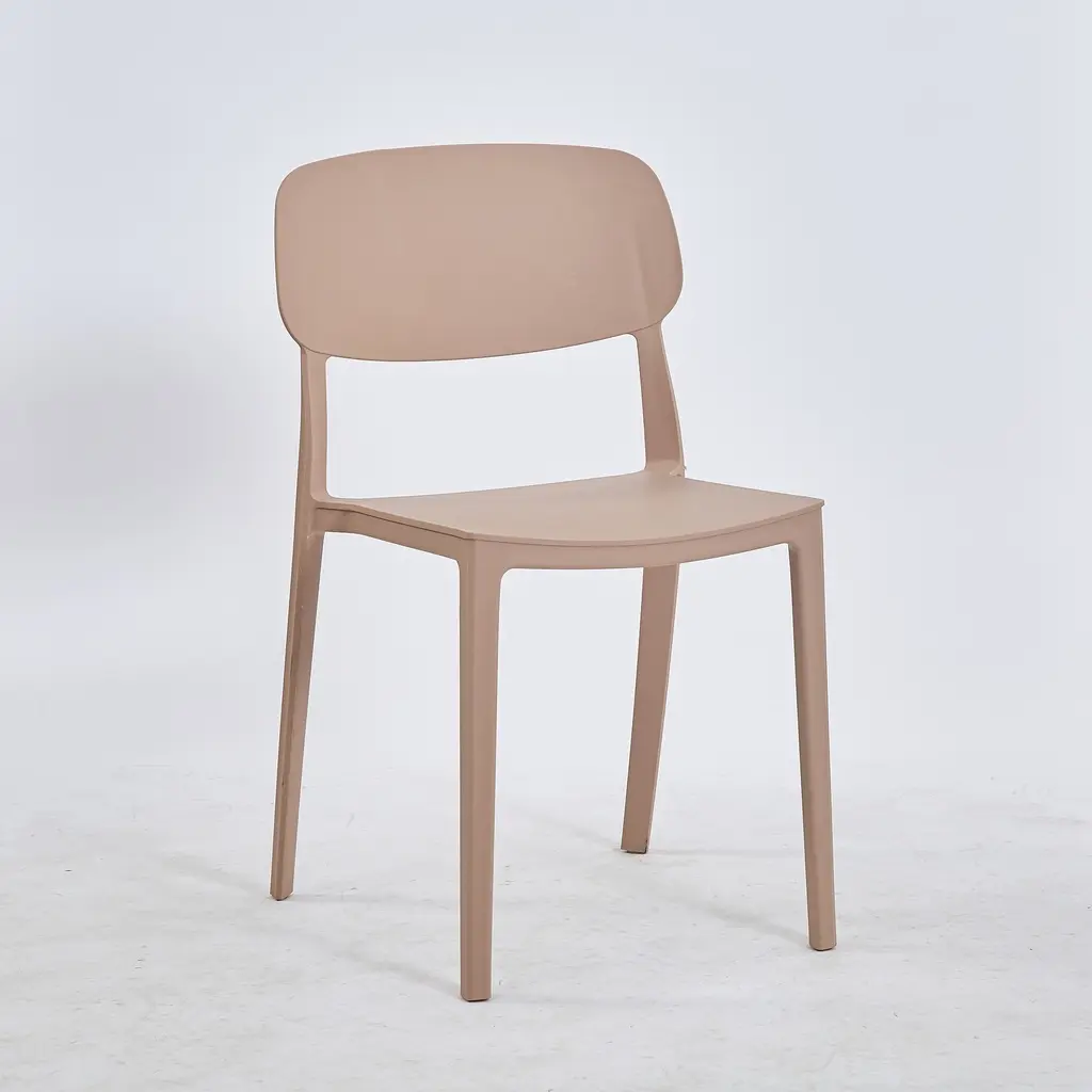 [DIC-P659ROSE] CERES PINK PLASTIC CHAIR