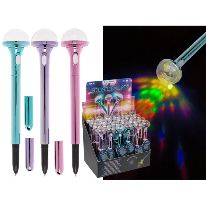 [29/2818 ZEN06] Ball pen, disco ball,