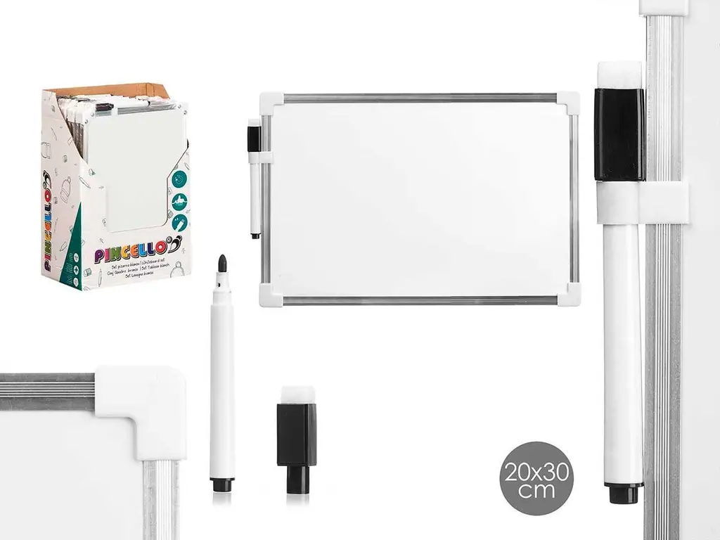 [36053 ZEN06] Tableau magnetique en aluminium 20 x 30 cm