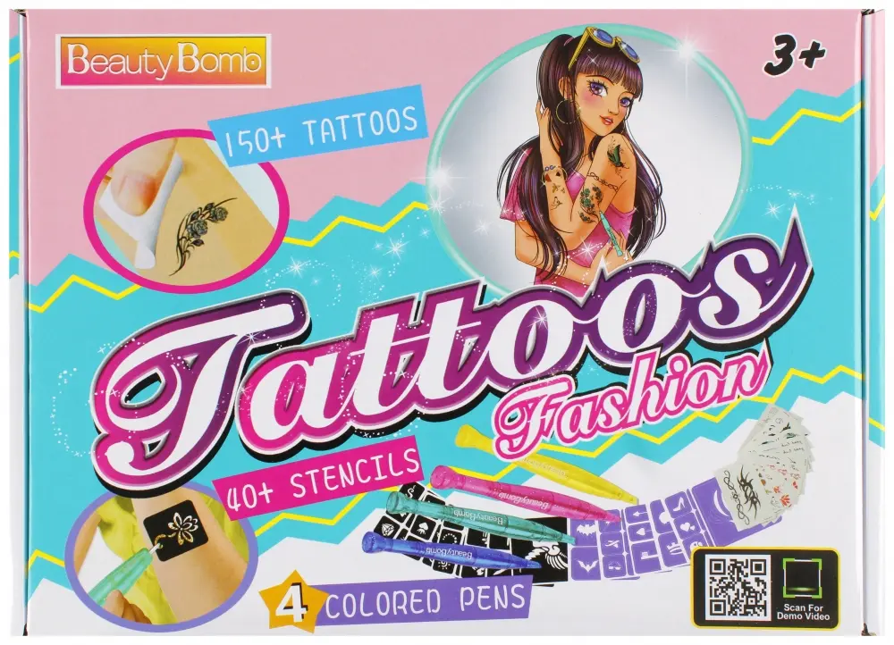 [531543 ZEN06] Creative tattoo kit 29x21x5
