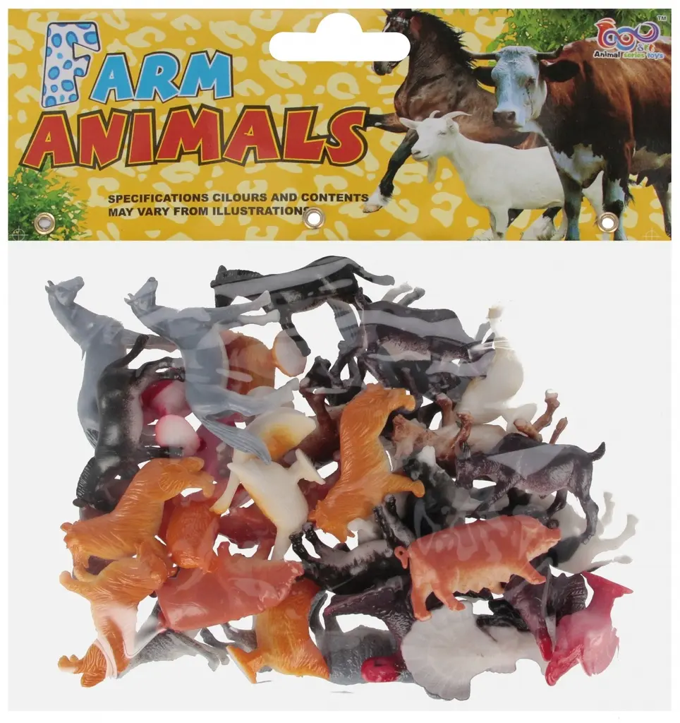 [545730 ZEN06] Farm animals Animaux de campagne 36 pièces