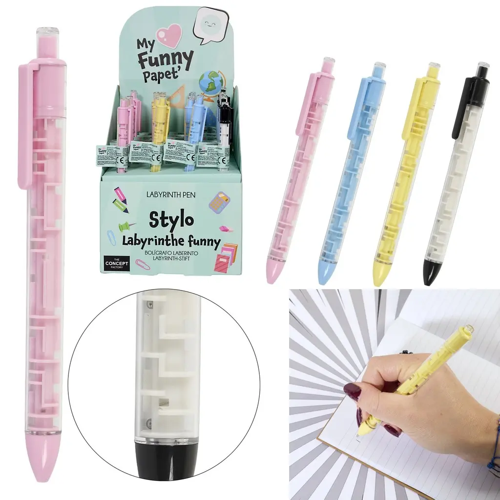 [EC0029 ZEN06] Stylo funny labyrinthe