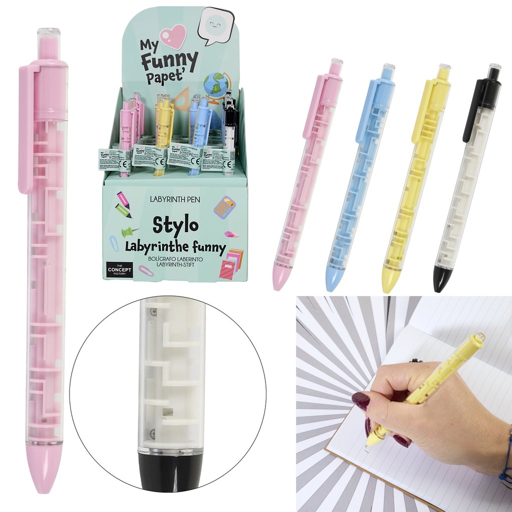 Stylo funny labyrinthe