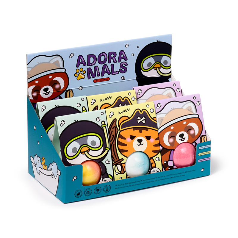 Bathing bomb in an adorable gift box