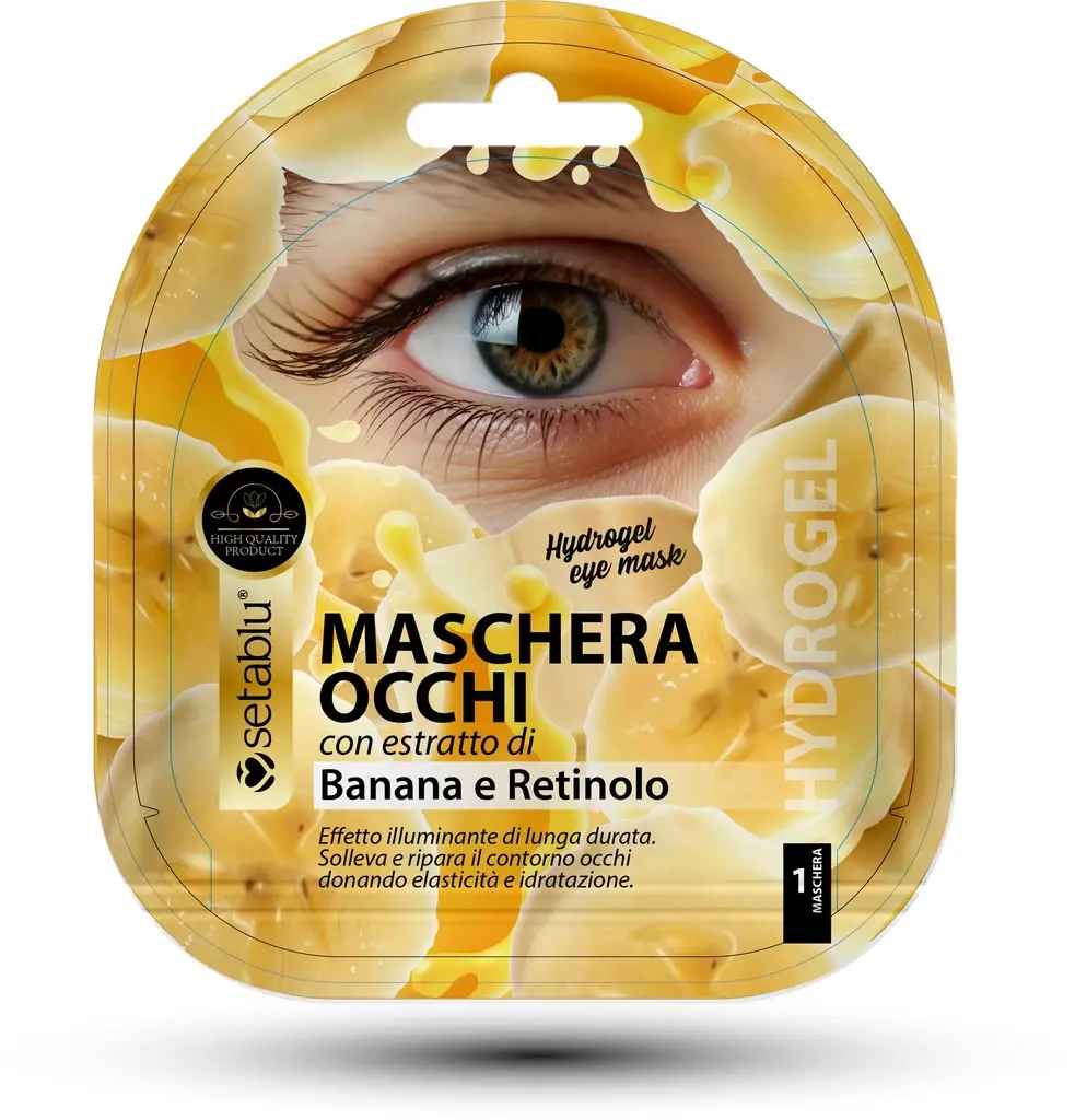 [02204 ZEN06] Masque hydrogel pour les yeux à la banane