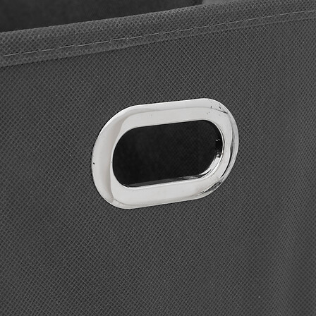 Boite gris fonce rangement 15x31