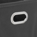 [160384A ZEN06] Dark gray storage box 15x31