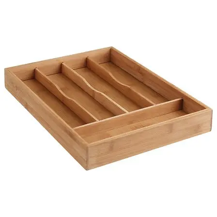 [115242 ZEN06] Bamboo cutlery rack