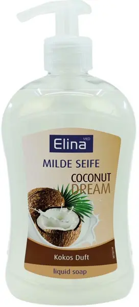 [40200 ZEN06] Savon liquide Elina coco 500ml 