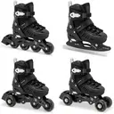 [944646 ZEN06] Skate 4 en 1  34-38BK 