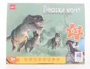 [CJ-4046274] DINOSAURE WORLD PUZZLE 63 PCS
