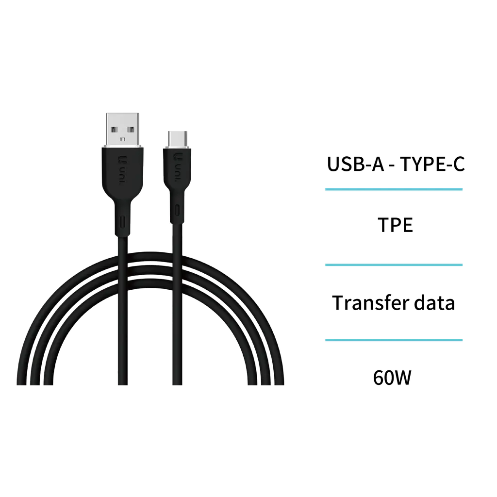 [CB1882 - 16088 ZEN06] Cable USB vers Type-C 60 W 3 A Charge rapide