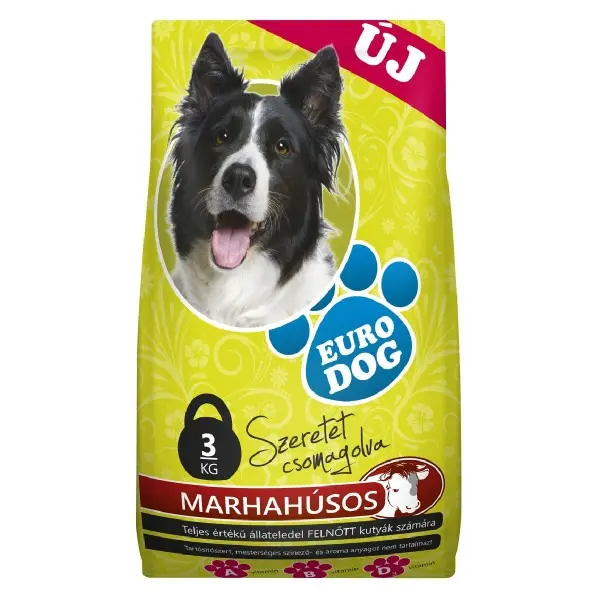 [Boeuf 1 ZEN06] Eurodog dog food with beef 3 kg