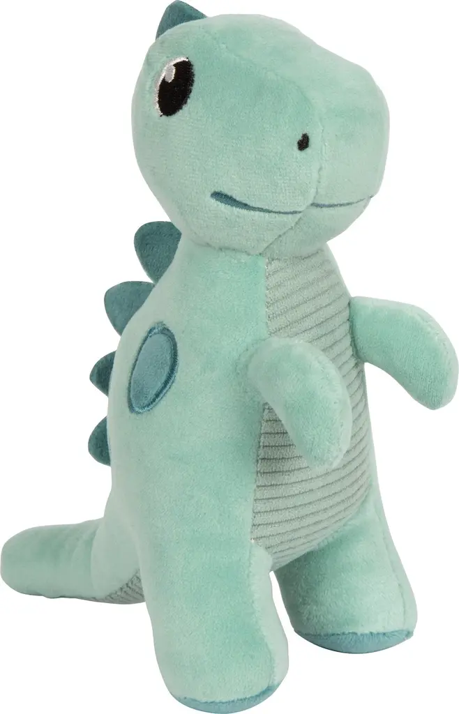 [12686 ZEN06] Peluche dinosaure verte Dino, 8,5x14x17cm