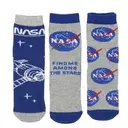 [0130645 ZEN06] Pack of 3 pairs of Nasa socks - Blue
